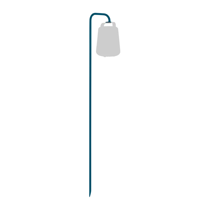 BALAD PIED À PLANTER LAMPADAIRE FERMOB Bleu acapulco