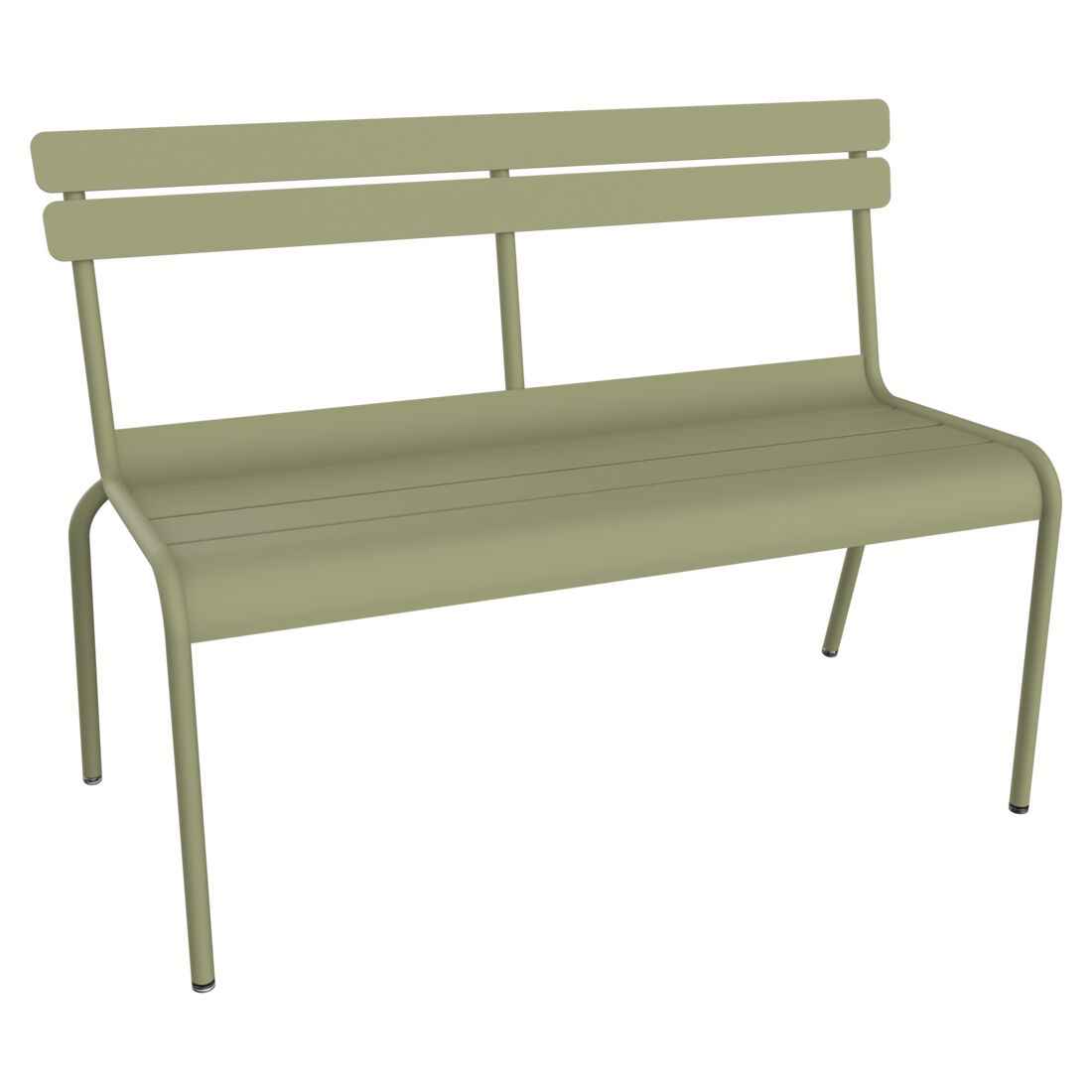 BANC À DOSSIER 2/3 PLACES LUXEMBOURG FERMOB Vert tilleul