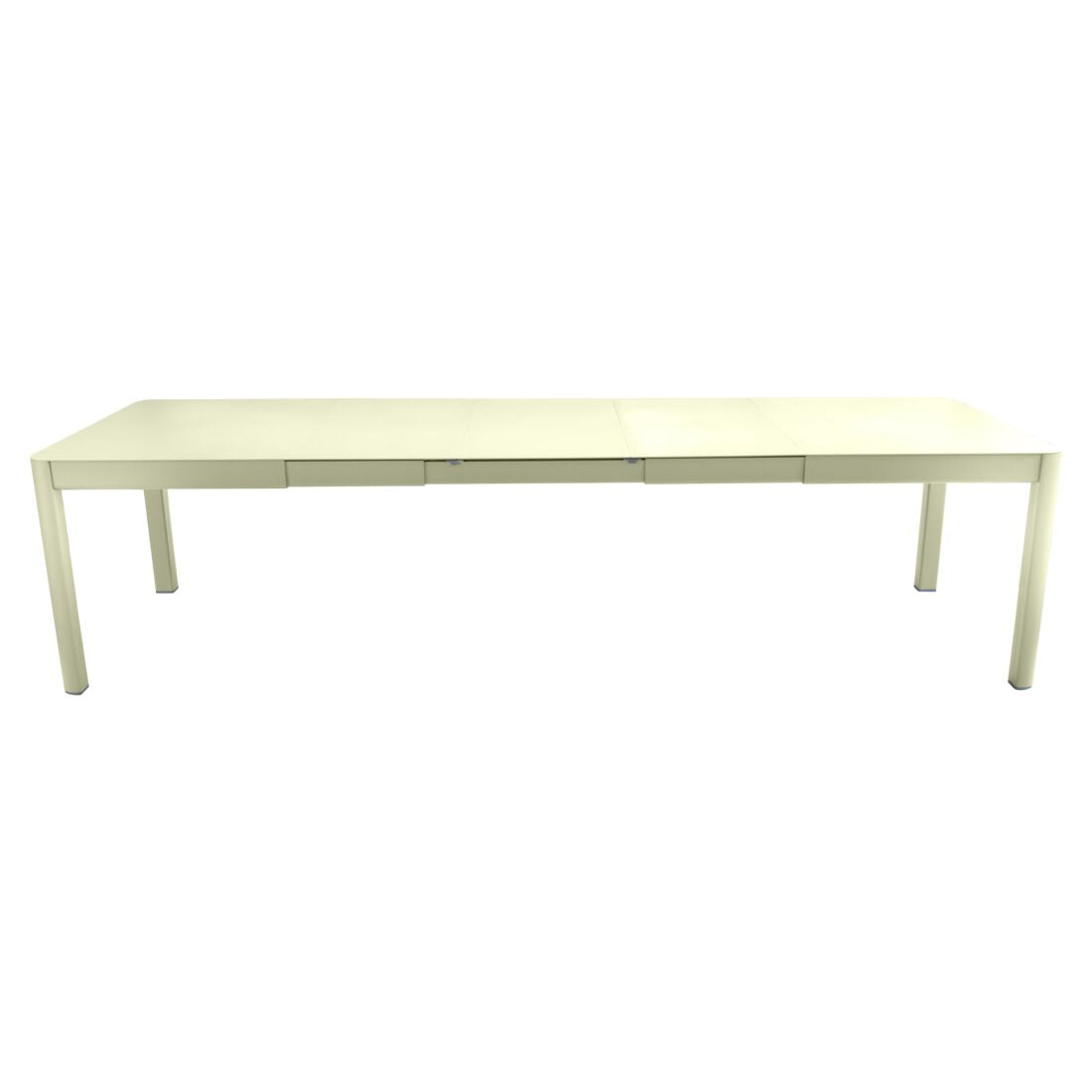 TABLE 3 ALLONGES XL RIBAMBELLE 149/299 X 100 CM FERMOB Vert tilleul
