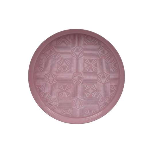 PLATEAU MOLITOR LARGE BAZAR DE LUXE Rose pale