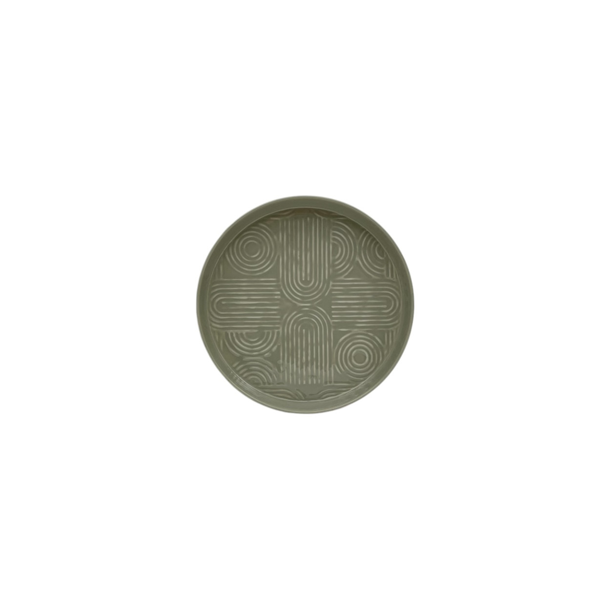 PLATEAU MOLITOR SMALL BAZAR DE LUXE Grey