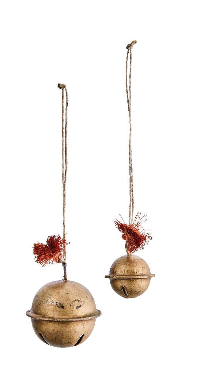 2 Clochettes Martelées OBJET DECORATION MADAM STOLTZ