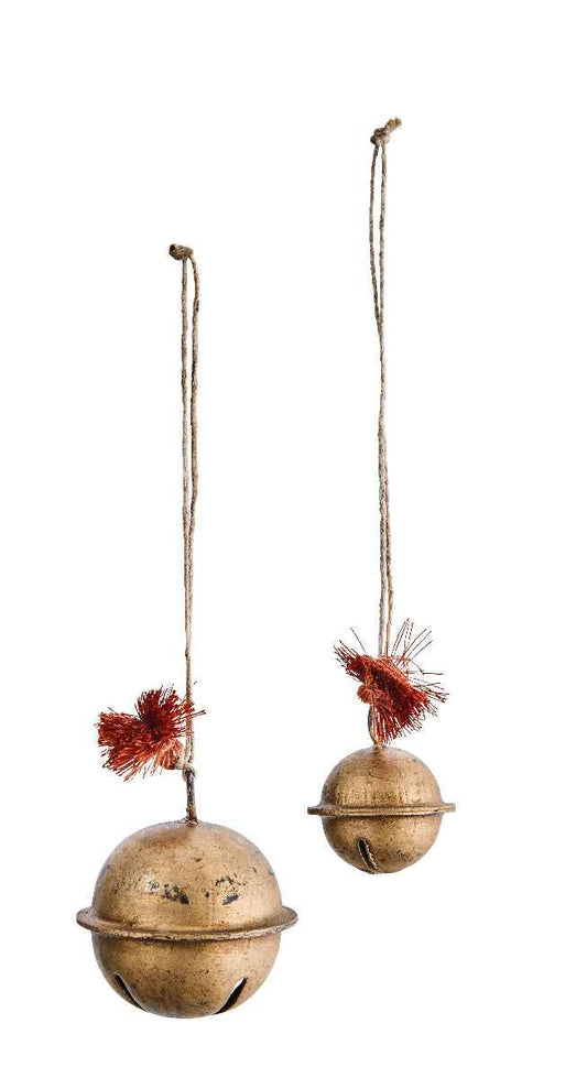 2 Clochettes Martelées OBJET DECORATION MADAM STOLTZ