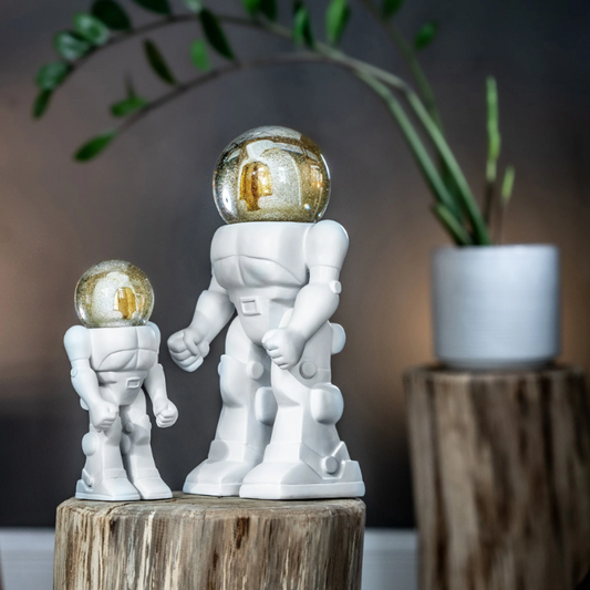 SNOWGLOBE BOUGEOIR / PHOTOPHORE DONKEY