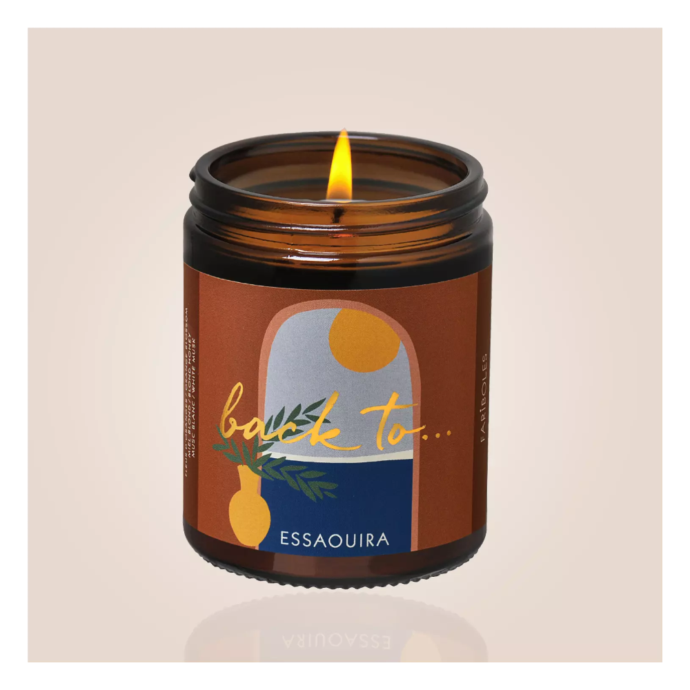 BACK TO ESSAOUIRA 140 G / BOUGIE FARIBOLES
