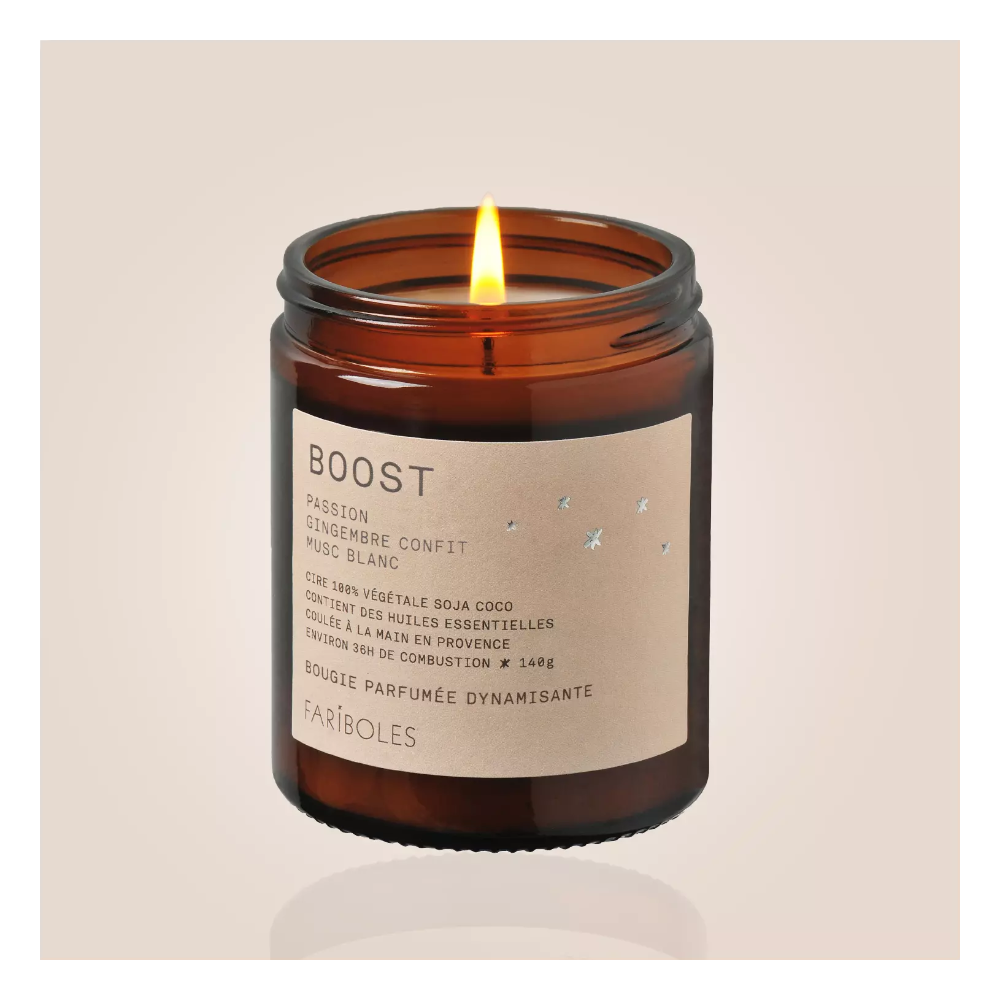 GREEN 140G BOOST BOUGIE FARIBOLES