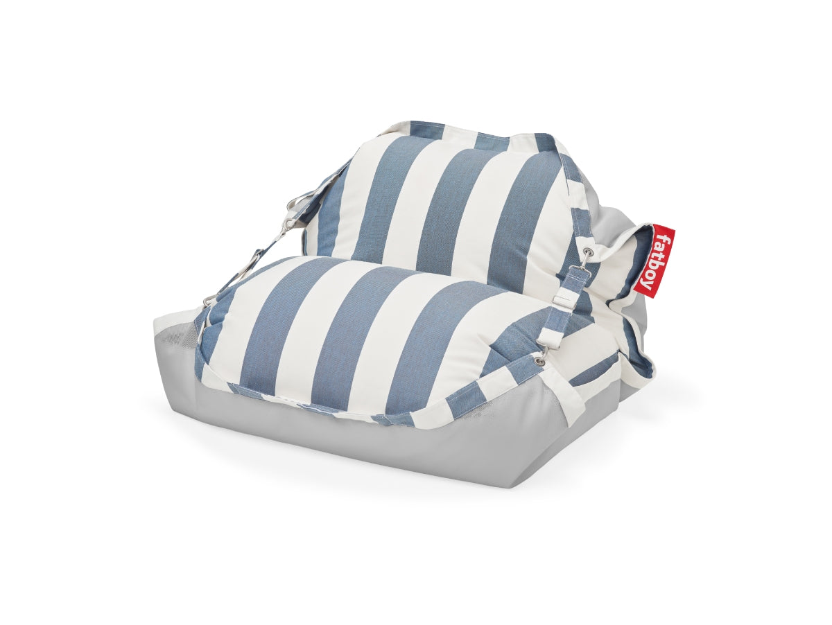 ORIGINAL FLOATZAC COUSSIN FATBOY FATBOY Stripe Ocean Blue