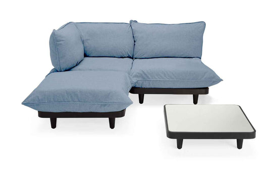Paletti Set Medium + table + housse offerte MOBILIER EXTERIEUR FATBOY Storm Blue