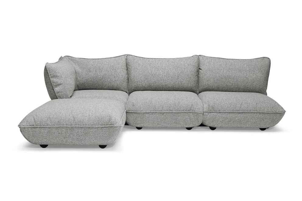 Sumo Corner Sofa Mingle MOBILIER FATBOY Grid Stone