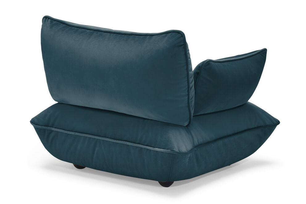 Sumo Loveseat Velvet Recycled MOBILIER FATBOY Petrol