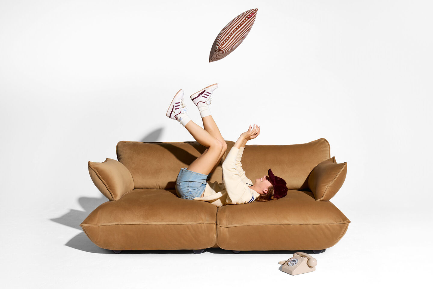 Sumo Sofa Medium Velvet Recycled MOBILIER FATBOY