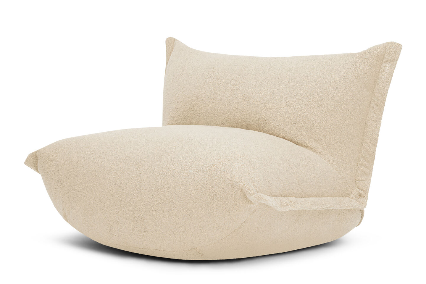 The Bonbaron Sherpa FAUTEUIL FATBOY Ecru