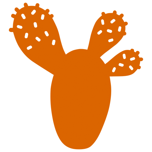 DESSOUS DE PLAT CACTUS FERMOB ORANGE CONFITE