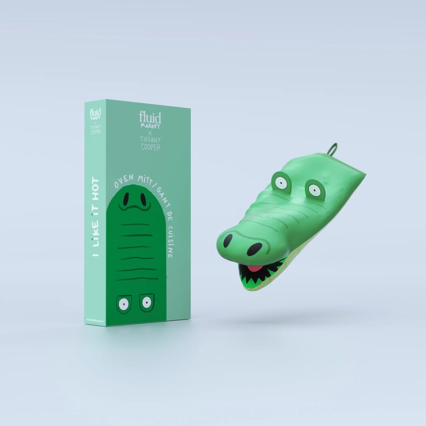 MANIQUE CROCODILE TORCHON / TABLIER FLUID