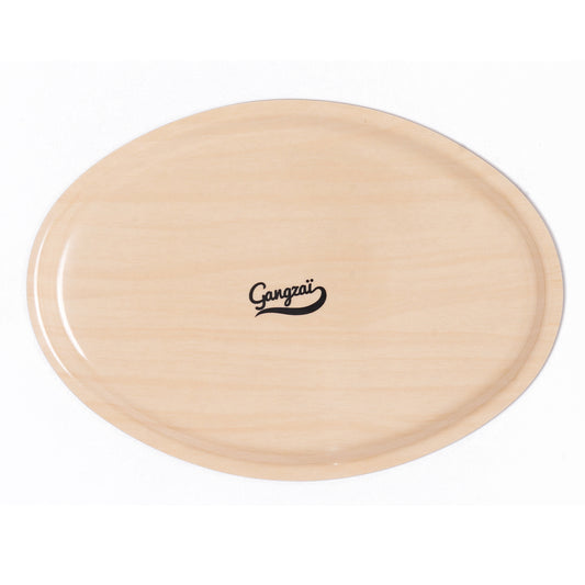 PLATEAU OVALE BOIS VICTORIA PLATEAU / VIDE POCHE GANGZAI