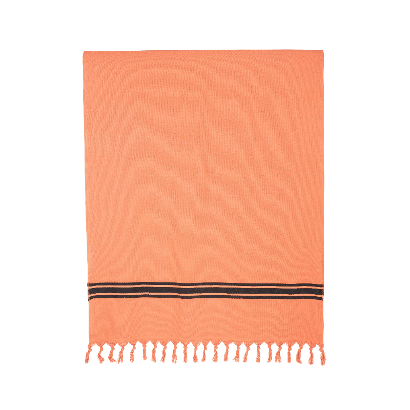 FOUTA EPONGE 90X180 UNIE SERVIETTE / FOUTAS HAOMY mandarine