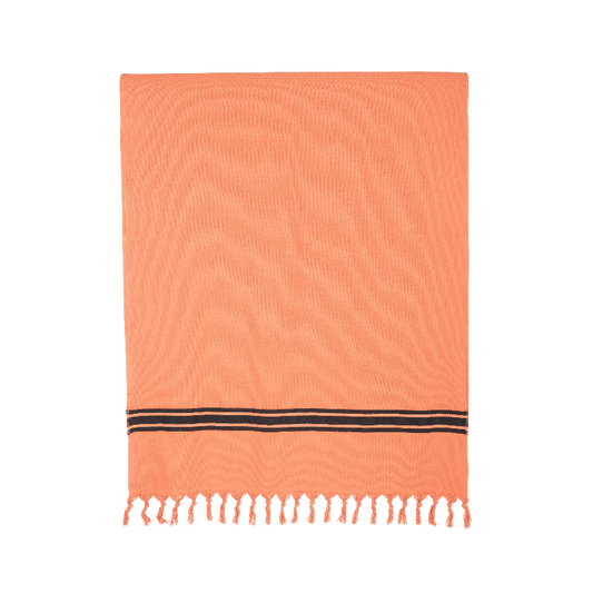 FOUTA EPONGE 90X180 UNIE SERVIETTE / FOUTAS HAOMY mandarine