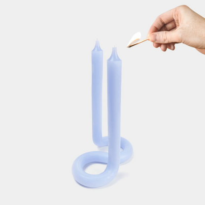 TWIST CANDLE BOUGIE 54CELSIUS Light lavender