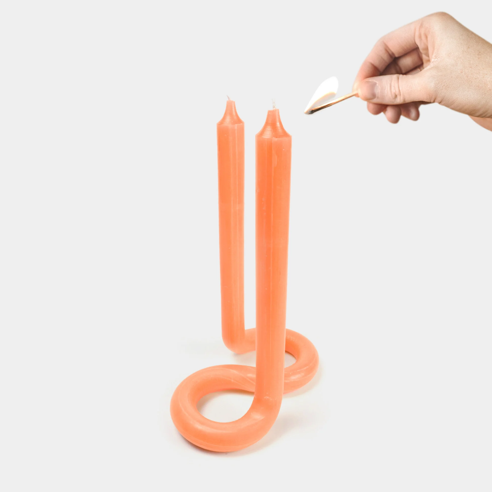 TWIST CANDLE BOUGIE 54CELSIUS Orange