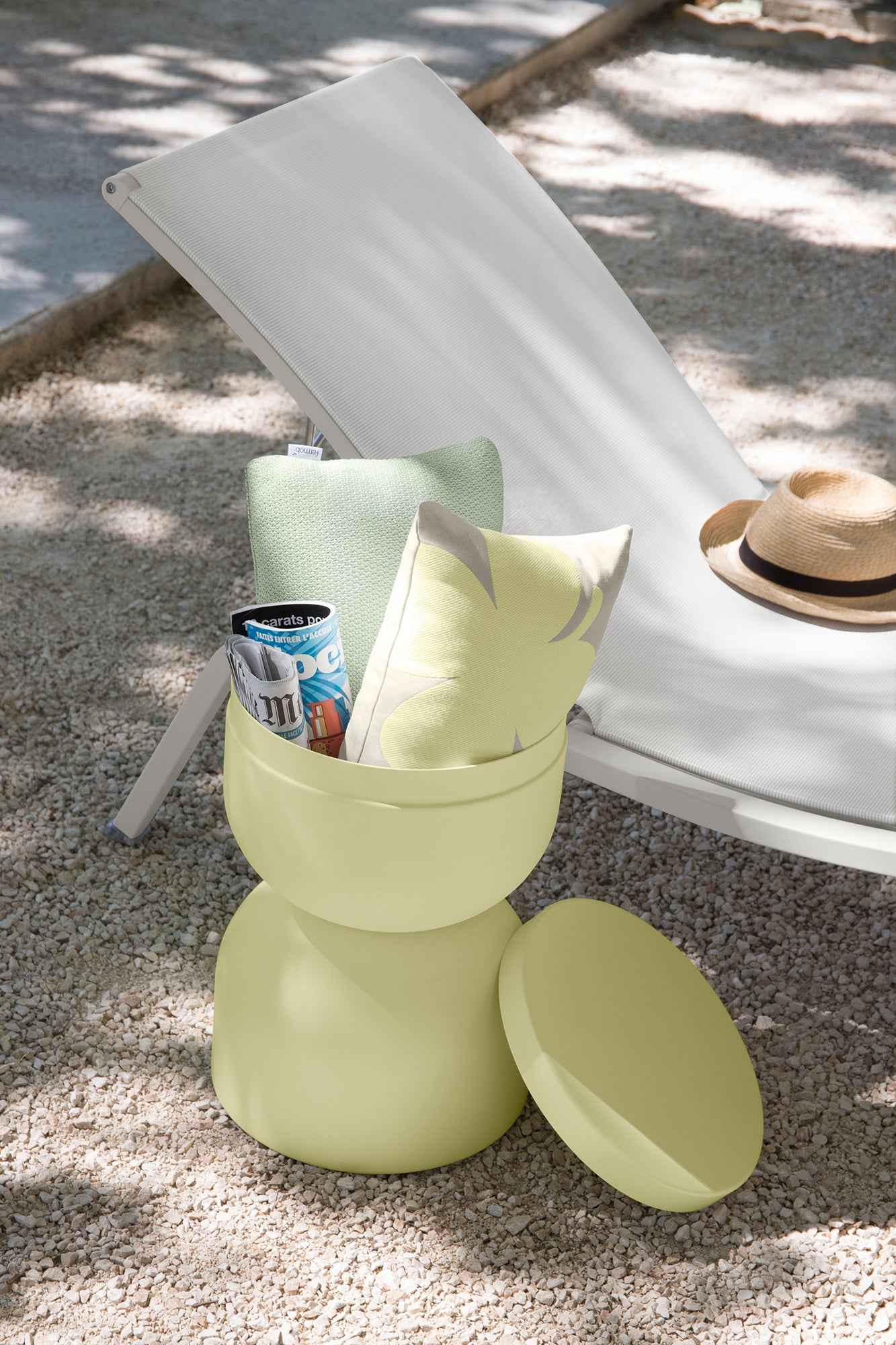 TABOURET PIAPOLO FERMOB