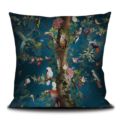 Coussin velours 50x50 cm – ARBRE DE VIE COUSSIN VOGLIO BENE