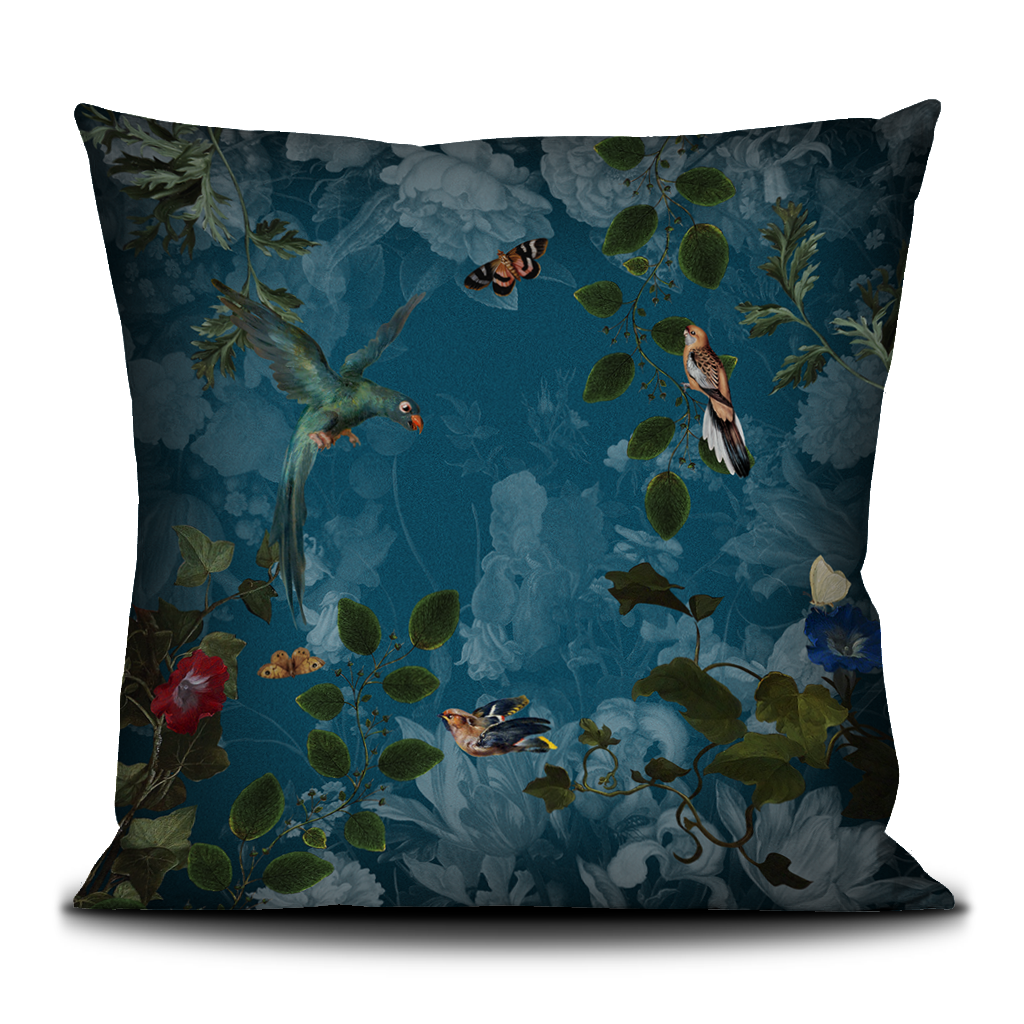 Coussin velours 50x50 cm – ARBRE DE VIE COUSSIN VOGLIO BENE