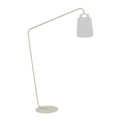 BALAD PIED DÉPORTÉ LAMPADAIRE FERMOB Gris argile