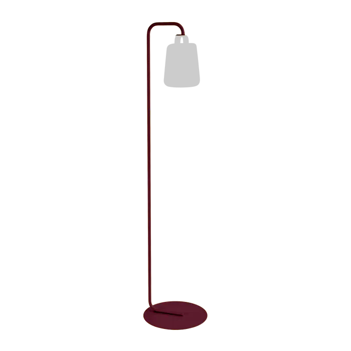 BALAD PIED SIMPLE LAMPADAIRE FERMOB Cerise noire