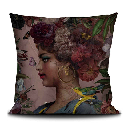 Coussin velours 50x50 cm – BLACK BEAUTY COUSSIN VOGLIO BENE