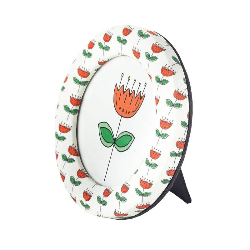 CADRE PHOTO TULIPE ROND 10CM KITSCHKITCHEN