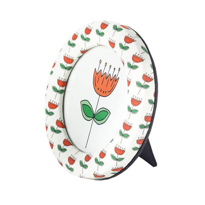 CADRE PHOTO TULIPE ROND 10CM KITSCHKITCHEN