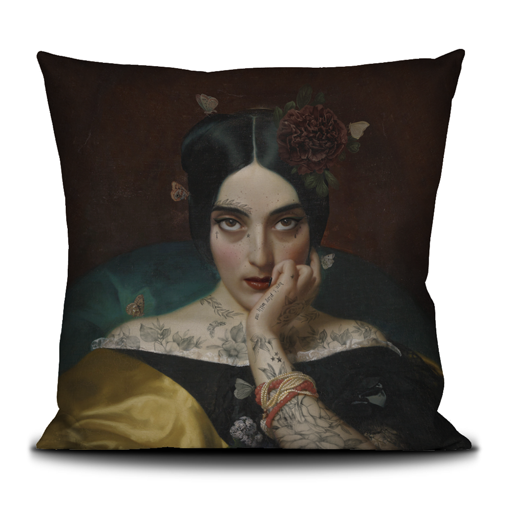 Coussin velours 50x50 cm – CLEMENTINE COUSSIN VOGLIO BENE