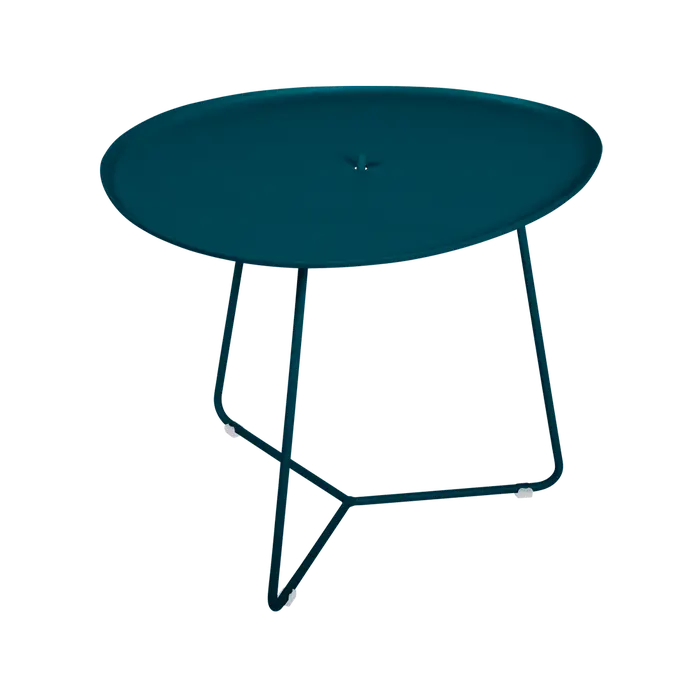 COCOTTE TABLE BASSE TABLE FERMOB Bleu acapulco