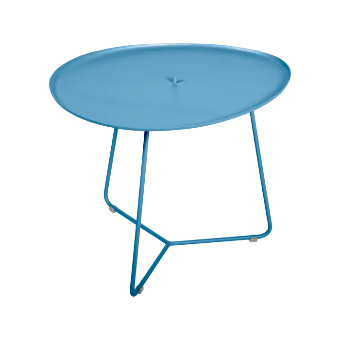 COCOTTE TABLE BASSE TABLE FERMOB Bleu maya
