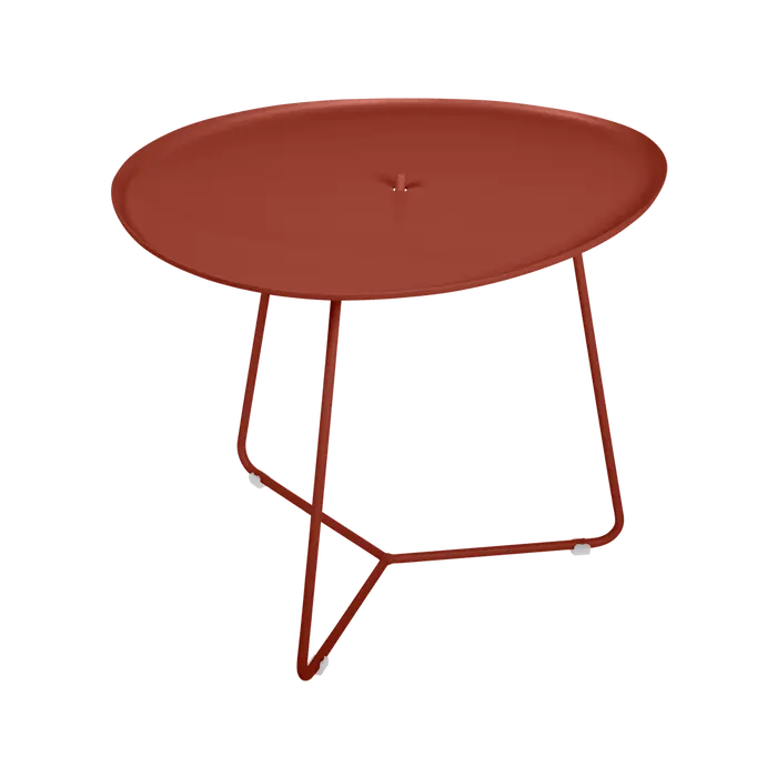 COCOTTE TABLE BASSE TABLE FERMOB Ocre rouge