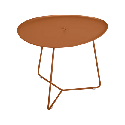 COCOTTE TABLE BASSE TABLE FERMOB Orange confite