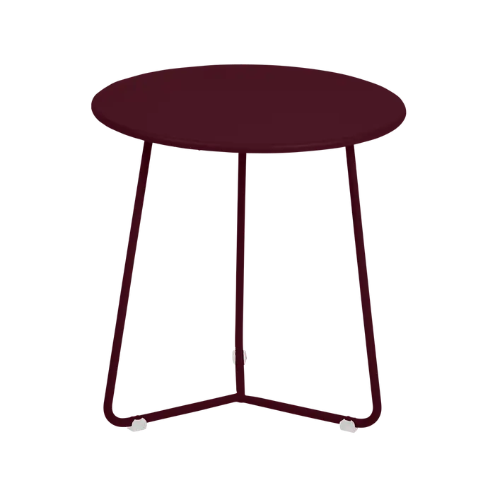 COCOTTE TABLE D'APPOINT Ø 34 CM TABLE FERMOB Cerise noire