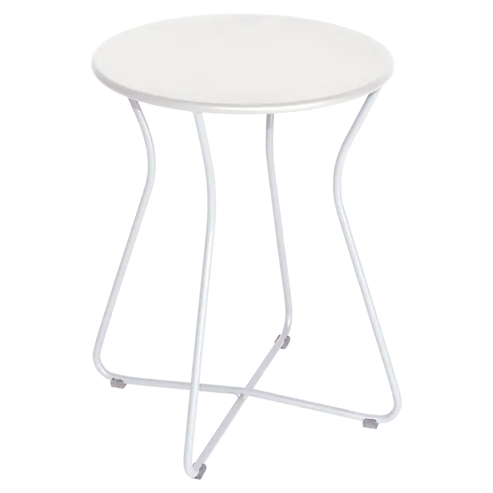 COCOTTE TABOURET H.45 CM TABOURET FERMOB Blanc coton
