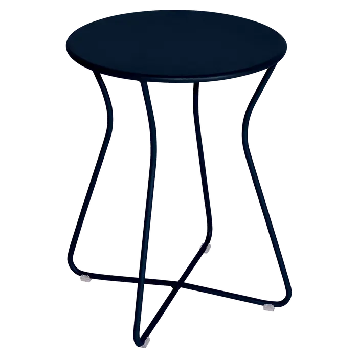 COCOTTE TABOURET H.45 CM TABOURET FERMOB Bleu abysse