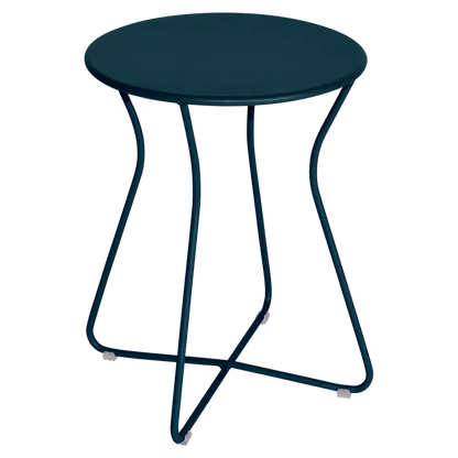 COCOTTE TABOURET H.45 CM TABOURET FERMOB Bleu acapulco
