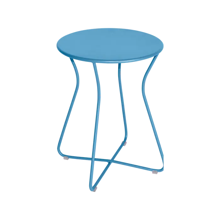 COCOTTE TABOURET H.45 CM TABOURET FERMOB Bleu maya