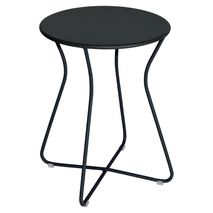 COCOTTE TABOURET H.45 CM TABOURET FERMOB Carbone