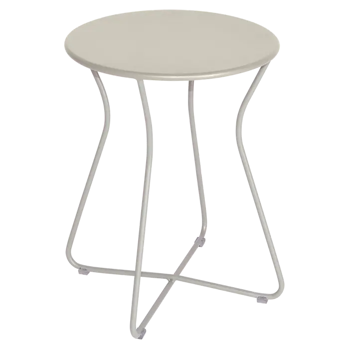 COCOTTE TABOURET H.45 CM TABOURET FERMOB Gris argile