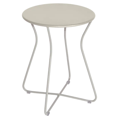 COCOTTE TABOURET H.45 CM TABOURET FERMOB Gris argile