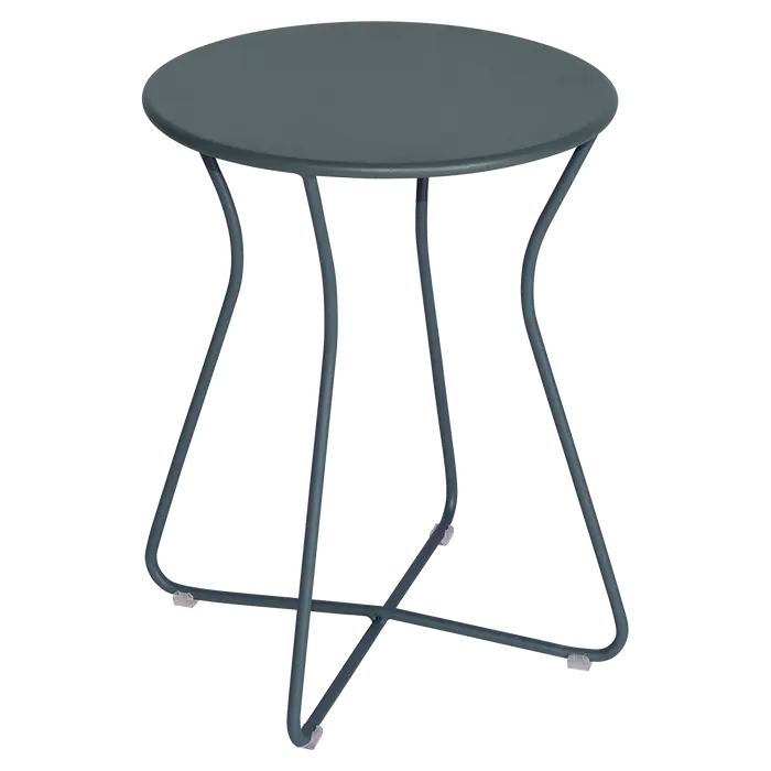 COCOTTE TABOURET H.45 CM TABOURET FERMOB Gris orage