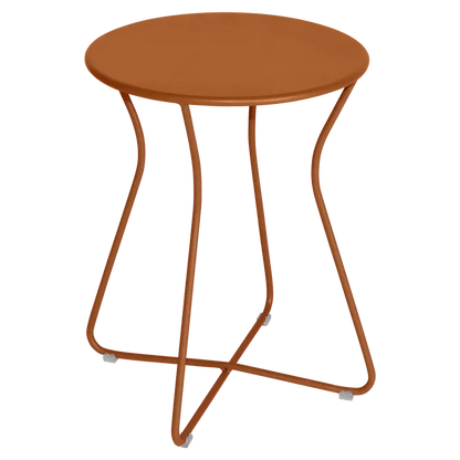 COCOTTE TABOURET H.45 CM TABOURET FERMOB Orange confite
