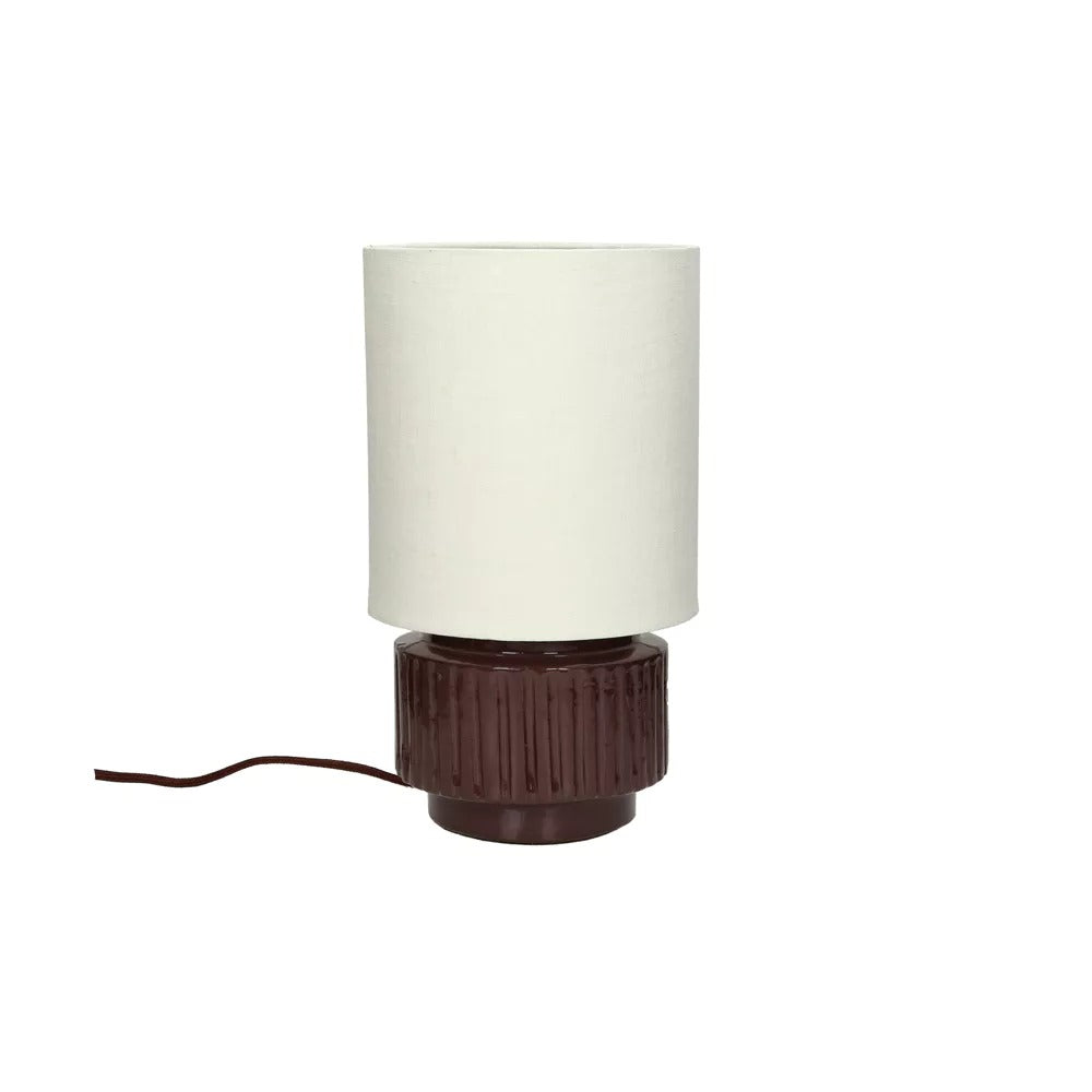 LAMPE CORDOBA S POMAX BRUN FONCE