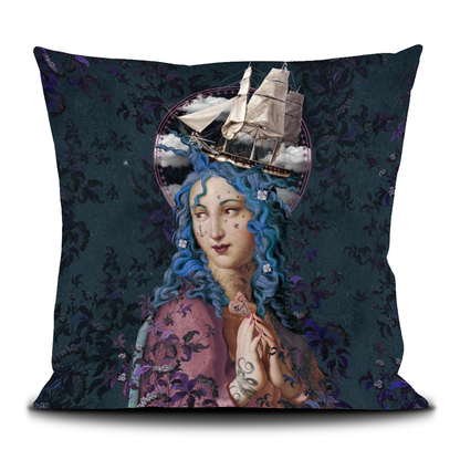 Coussin velours 50x50 cm – SAINTE TEMPETE COUSSIN VOGLIO BENE
