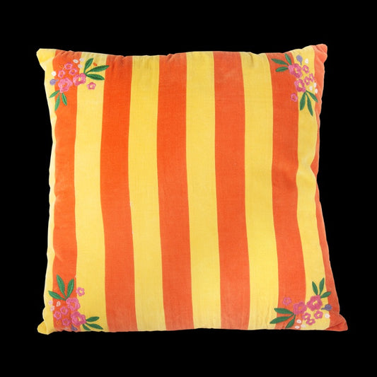 COUSSIN MERCADO DE FLORES KITSCHKITCHEN JAUNE