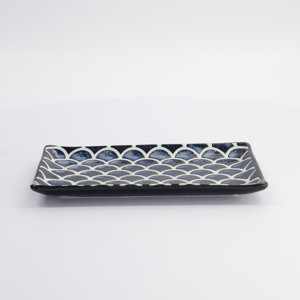 ASSIETTE COBALT BLUE MERMAID TOKYO DESIGN STUDIO